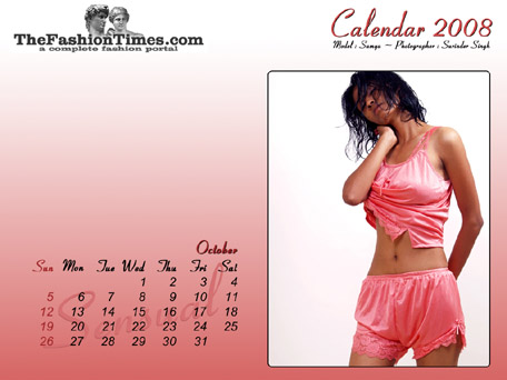 TheFashionTimes.com Calendar 2008